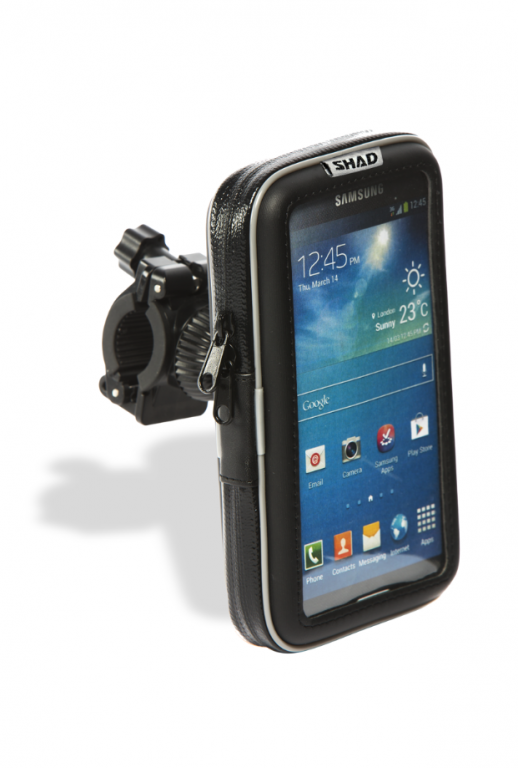 Smartphone holder SHAD 120x70 mm X0SG20H on handlebar 3,8