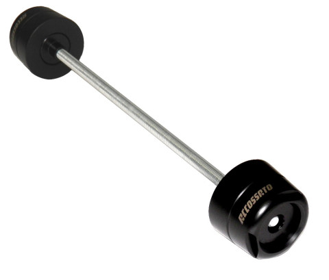 Front fork protection ACCOSSATO PF066 aluminium and plastic material Crni