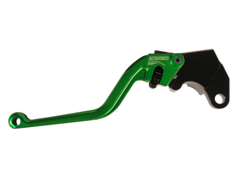 Clutch Lever ACCOSSATO ESS248 fixed CNC-worked aluminium, green