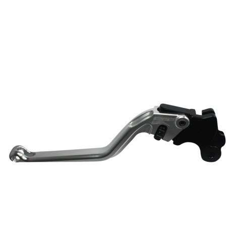 Clutch Lever ACCOSSATO ESM048 fixed CNC-worked aluminium, silver