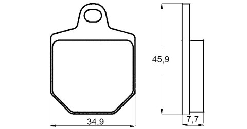 Disk pločice ACCOSSATO AGPA136 EV1