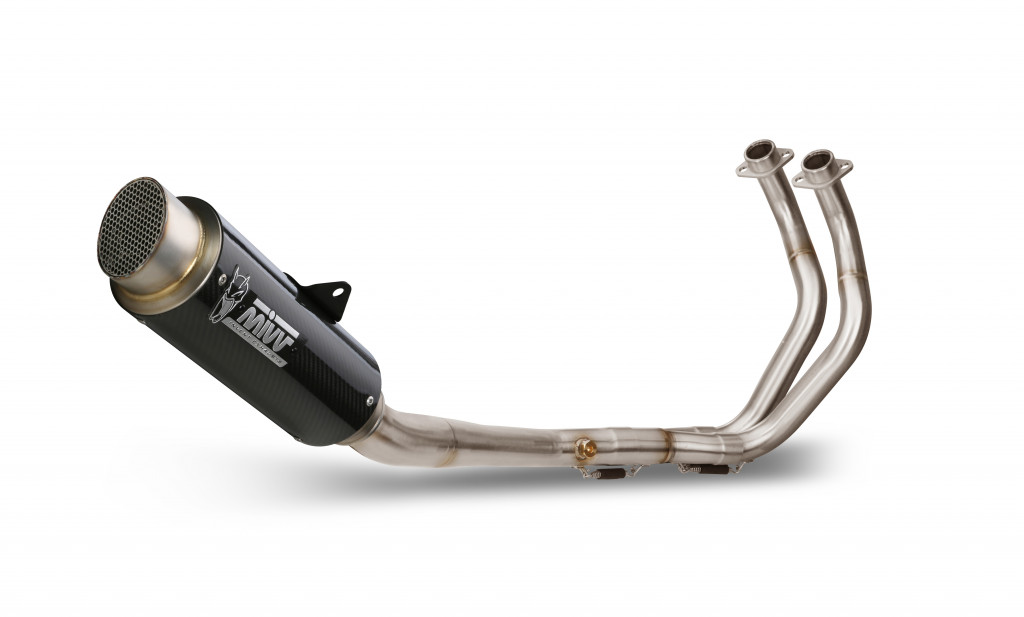 Cijeli ispušni sustav 2x1 MIVV GP PRO Y.045.L2P Carbon for YAMAHA MT-07 700 2014-2020