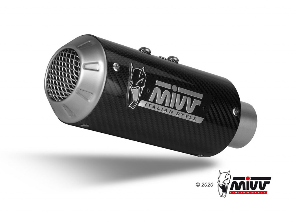 Silencer MIVV MK3 Y.055.SM3C Carbon for YAMAHA MT-03 320 2016-2026