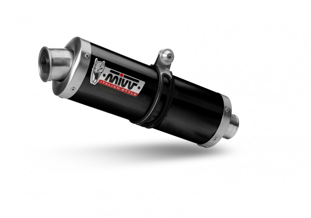 Silencer MIVV OVAL Y.064.LZ Crni