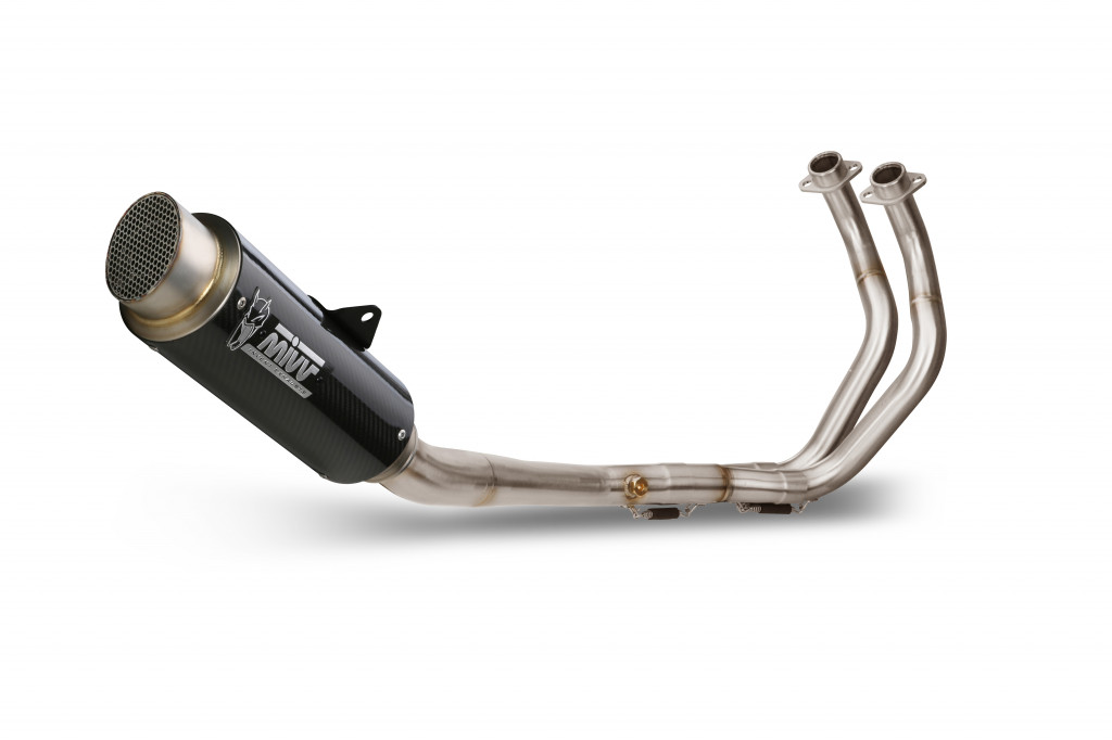 Cijeli ispušni sustav 2x1 MIVV GP PRO Y.065.L2P Carbon for YAMAHA MT-07 700 2021-2024