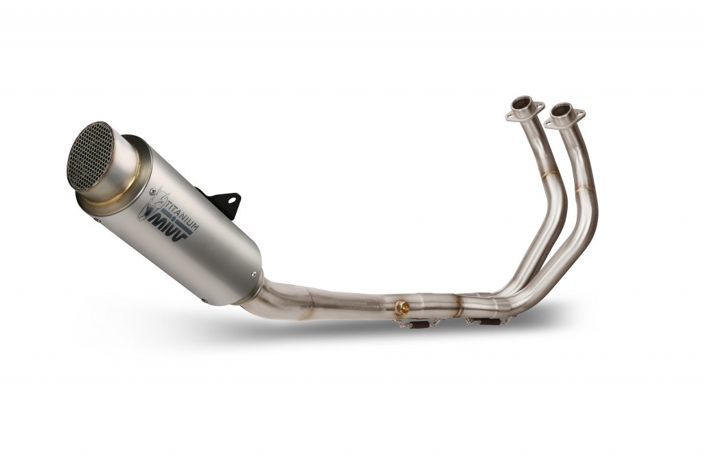 Cijeli ispušni sustav 2x1 MIVV GP PRO Y.065.L6P Titanium for YAMAHA MT-07 700 2021-2024