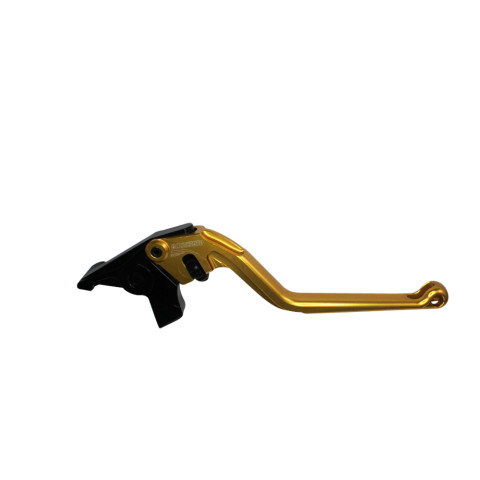 Brake lever ACCOSSATO EDF044 fixed CNC-worked aluminium, gold
