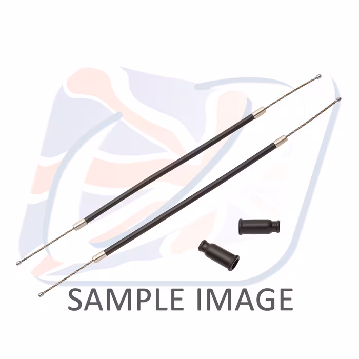 Powervalve cable Venhill Y01-11-005 (pair, short) Crni
