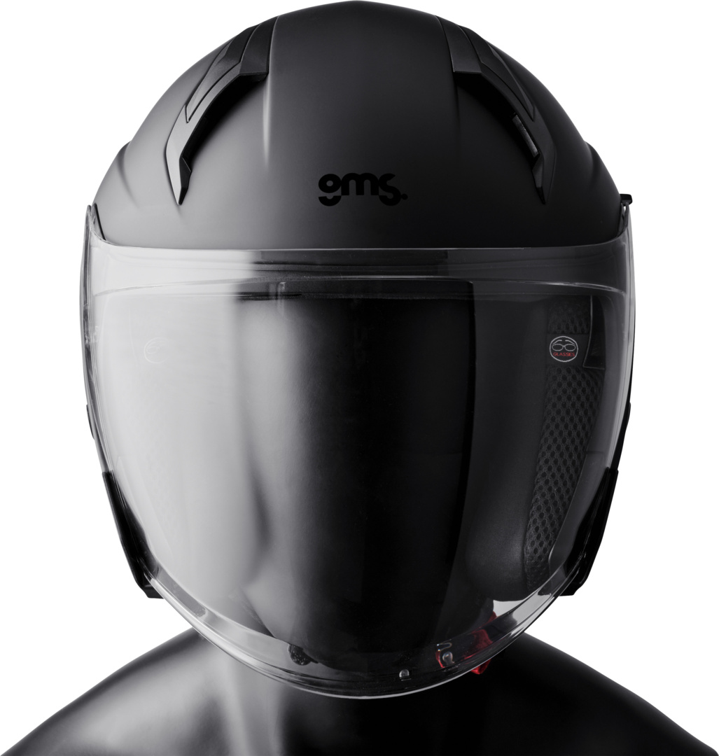Jet helmet GMS VECTUS ZG11601 black matt 2XL