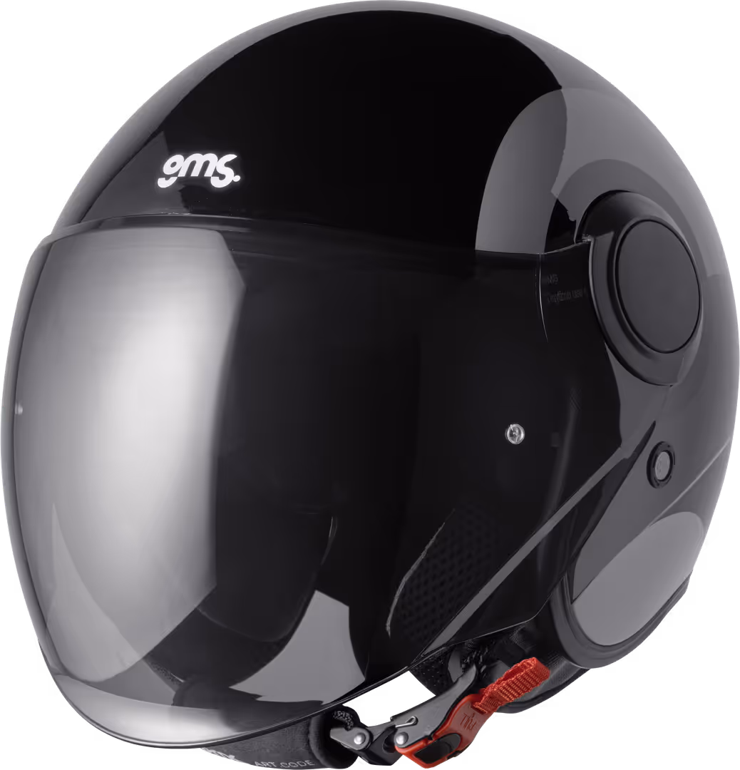 Open face helmet GMS ART.CODE.E1 ZG11801 black-grey light grey 2XL
