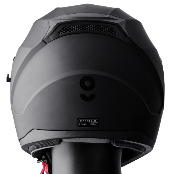 Full face helmet GMS HEXAGO ZG12501 black matt 2XL