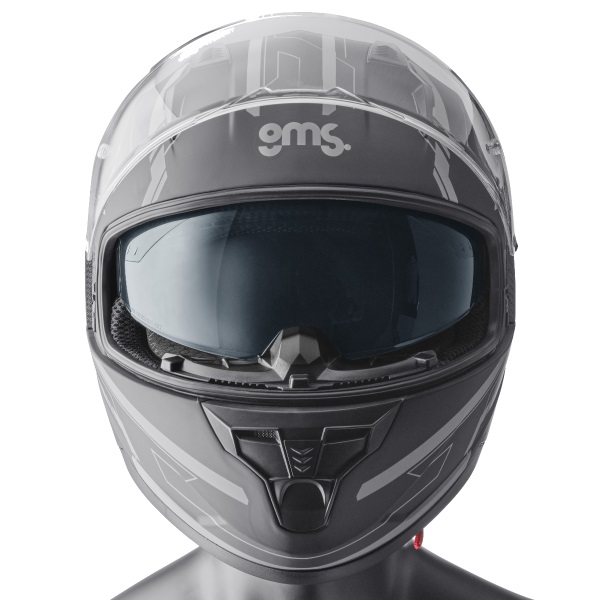 Full face helmet GMS HEXAGO ZG12501 graphic grey 2XL
