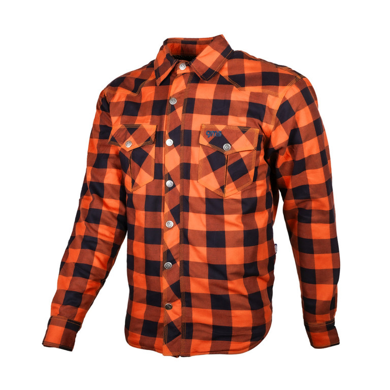 Kevlar shirt GMS JAGUAR ZG31400 black-orange 2XL