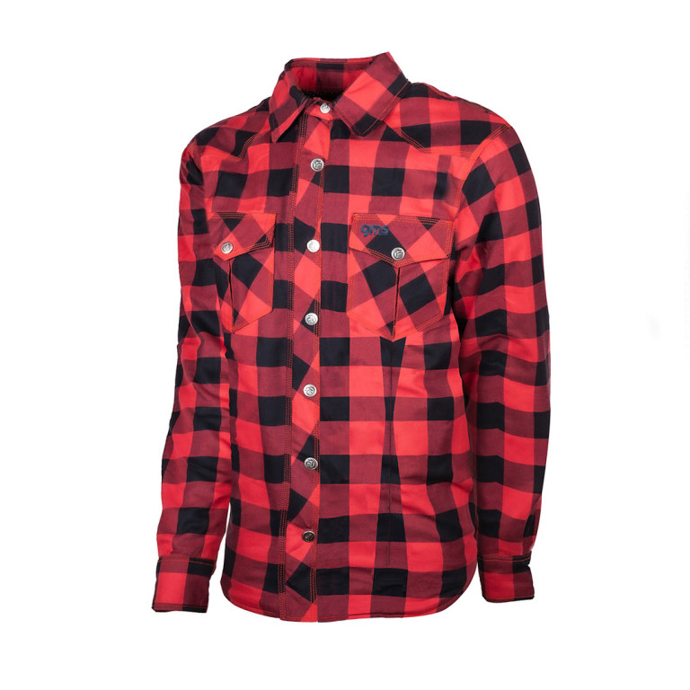 Kevlar shirt GMS JAGUAR LADY ZG31403 red-black D2XL
