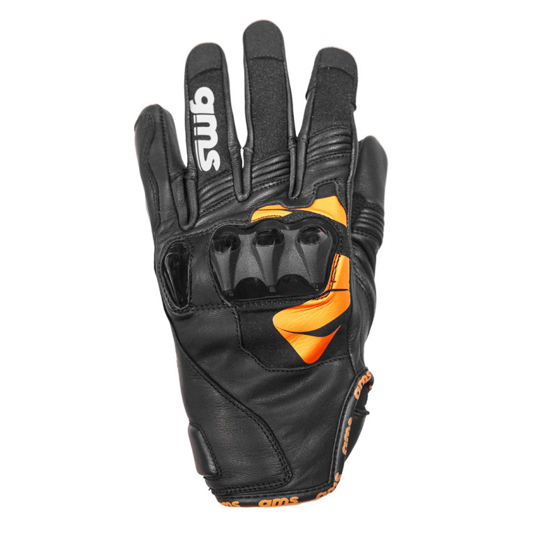 Rukavice GMS CURVE ZG40714 orange-black XS