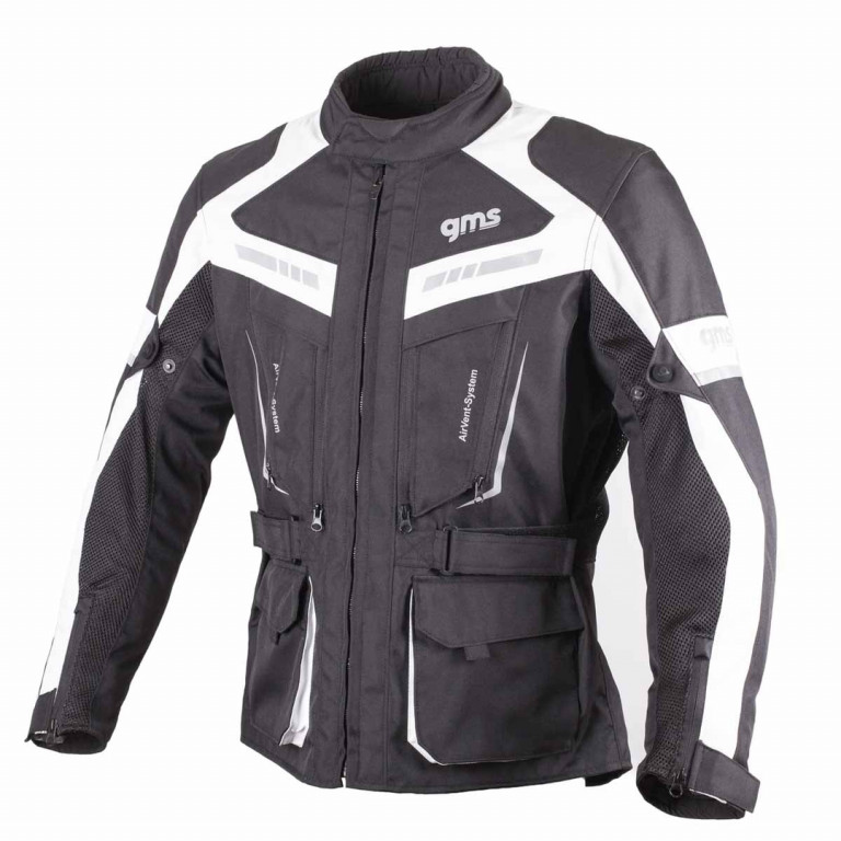 Jacket GMS TRACK LIGHT ZG51013 black-white XS