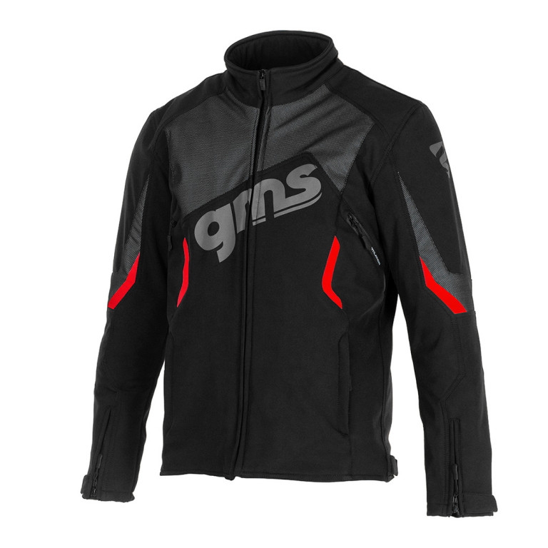 Softshell jacket GMS ARROW ZG51017 red-black XS