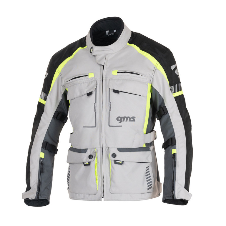 3in1 Tour jacket GMS EVEREST ZG55010 grey-black-yellow XS