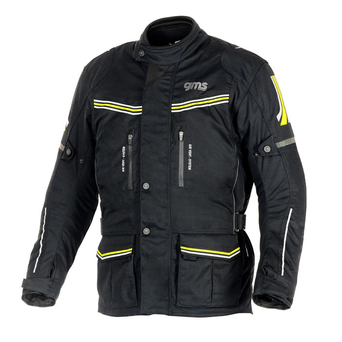 Jacket GMS TERRA ECO WP ZG55014 black-yellow XS