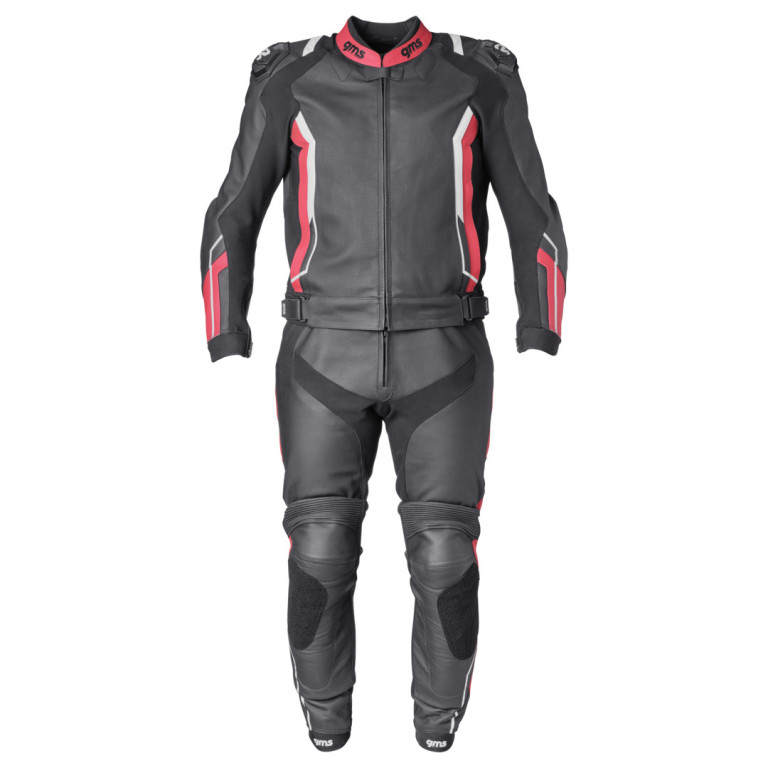 2pcs leather suit GMS GR-1 ZG70000 black-red-white 48H