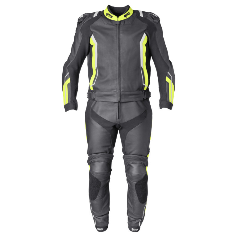 2pcs leather suit GMS GR-1 ZG70000 black-yellow-white 48H