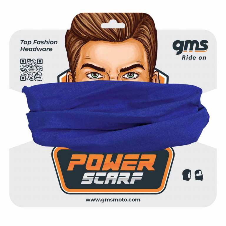 Tube scarf GMS SLEEVELES ZG94950 plavi