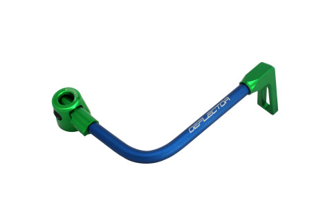 Lever guard ACCOSSATO DE001 with blue hose and joint right, aluminium