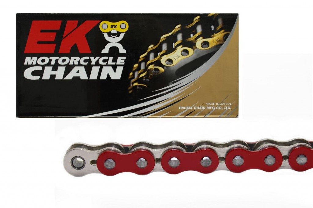 Premium QX-Ring lanac EK 530 SRX 122 L Crven