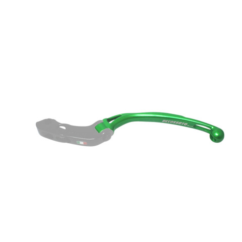 Only spare handle folding radial clutch ACCOSSATO LV027 for ACCOSSATO and BREMBO brake master cylinder green